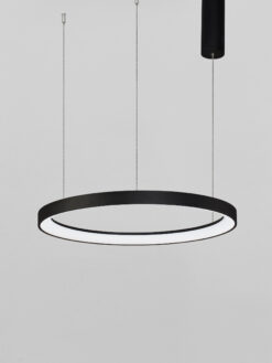 Полилей Nova Luce PERTINO 9853684 черен детайл 2