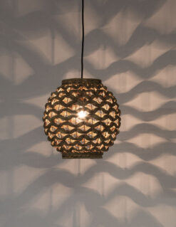 Пендел Nova Luce GRIFFIN 9858720 бежов детайл 4