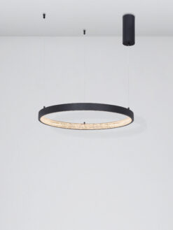 Полилей Nova Luce PRESTON 9865160 черен детайл 3