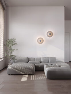 Аплик Nova Luce EDEM 9870051 сив