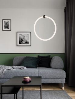 Полилей Nova Luce GIRDINO 9892164 черен