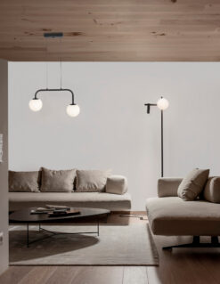 Полилей Nova Luce JOLINE 9919602 черен