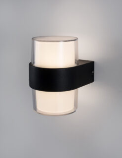 Фасаден аплик Nova Luce DARF 9925666 черен детайл 4