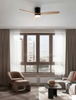 Вентилатор Nova Luce ALOA 9952371 черен