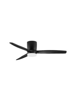 Вентилатор Nova Luce ALOA 9952372 черен в интериор