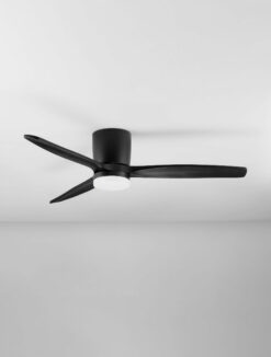 Вентилатор Nova Luce ALOA 9952372 черен детайл 2