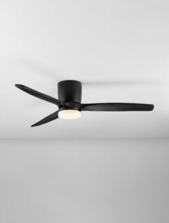Вентилатор Nova Luce ALOA 9952372 черен детайл 3