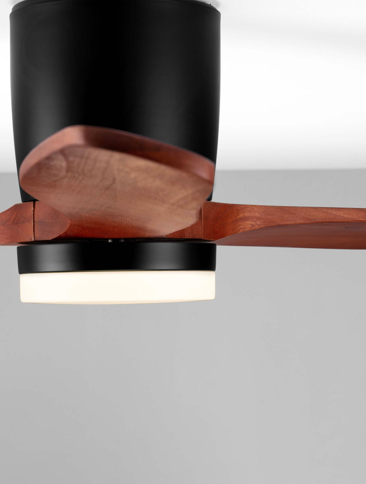 Вентилатор Nova Luce ALOA 9952374 черен детайл 4