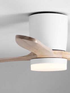 Вентилатор Nova Luce ALOA 9952376 бял детайл 4