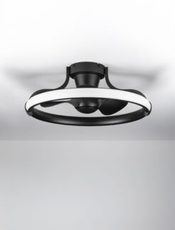 Вентилатор Nova Luce BREVIA 9952380 черен детайл 2