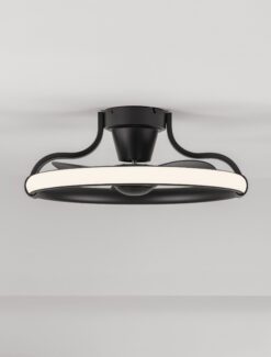 Вентилатор Nova Luce BREVIA 9952380 черен детайл 5