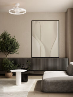 Вентилатор Nova Luce LUNAIR 9952394 бял