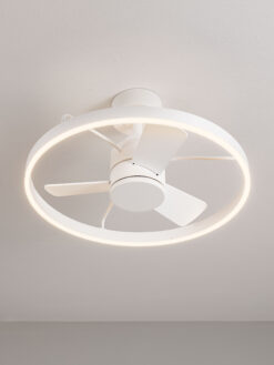 Вентилатор Nova Luce LUNAIR 9952394 бял детайл 4