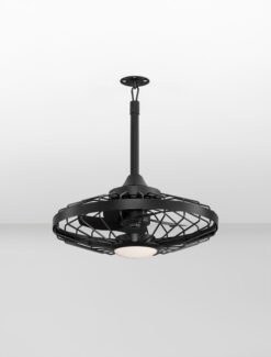 Вентилатор Nova Luce BRIZZY 9952396 черен детайл 3