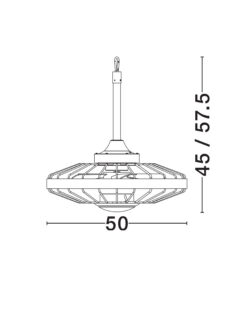 Вентилатор Nova Luce BRIZZY 9952396 черен детайл 7
