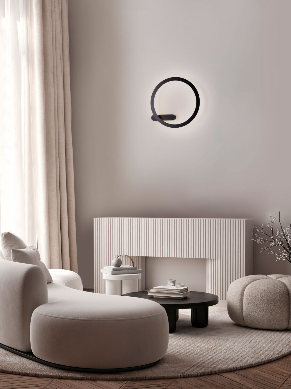 Магнитно тяло Nova Luce LYB 9980577 черен