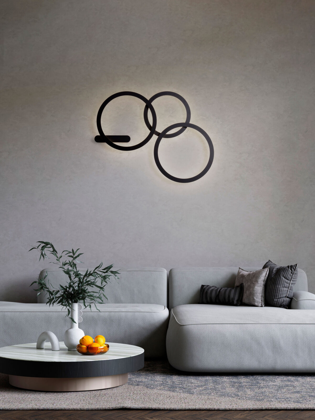 Магнитно тяло Nova Luce LYB 9980578 черен