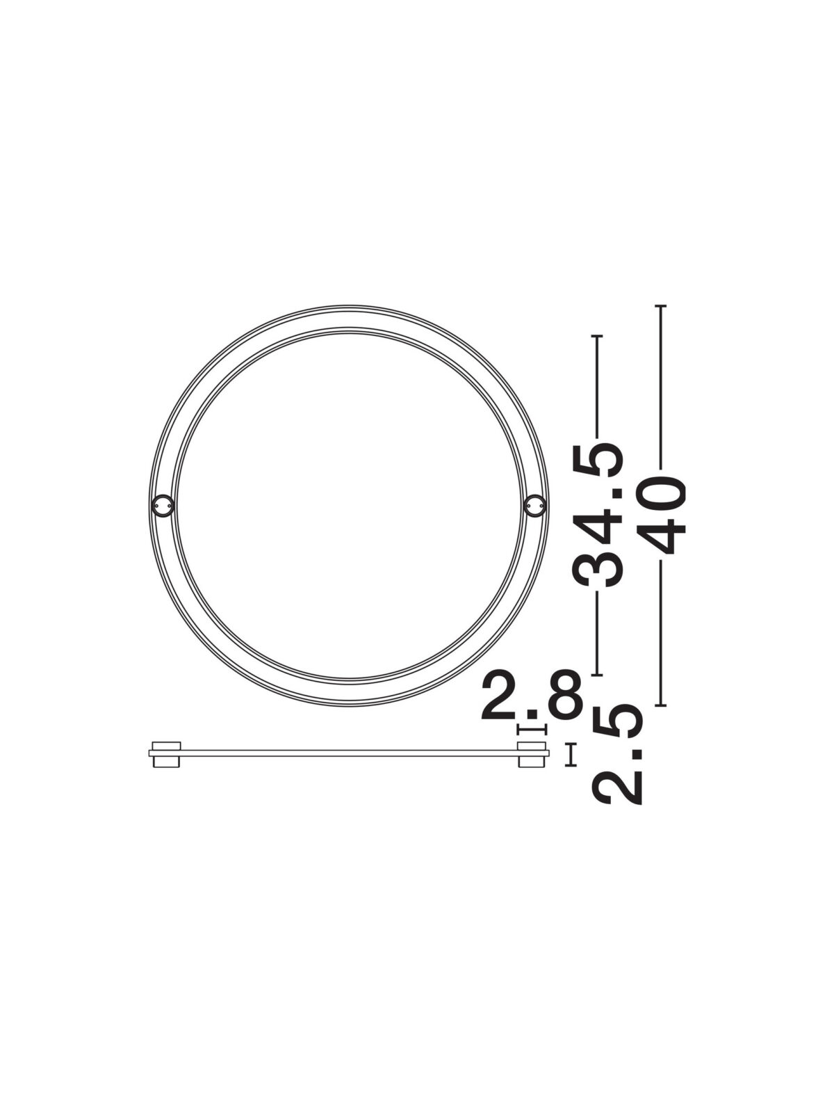 Магнитно тяло Nova Luce LYB 9980579 черен детайл 6