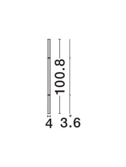 Магнитно тяло Nova Luce INVENTO 9980583 черен детайл 2