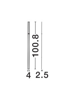 Магнитно тяло Nova Luce INVENTO 9980598 бял в интериор