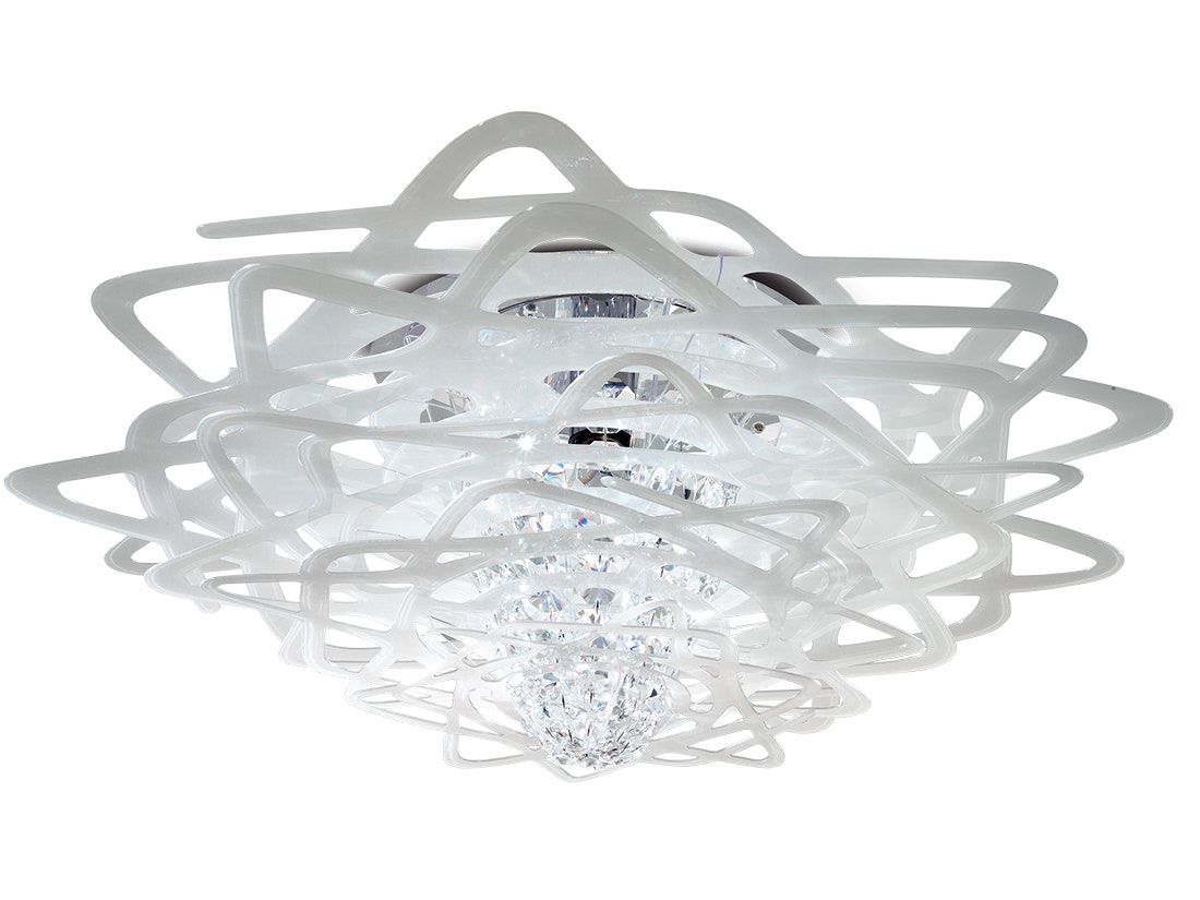Плафон SLAMP AURORA L бял