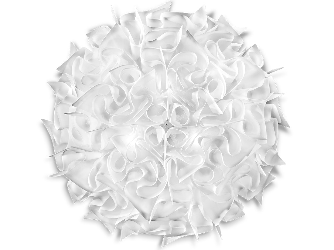 Плафон SLAMP VELI L бял