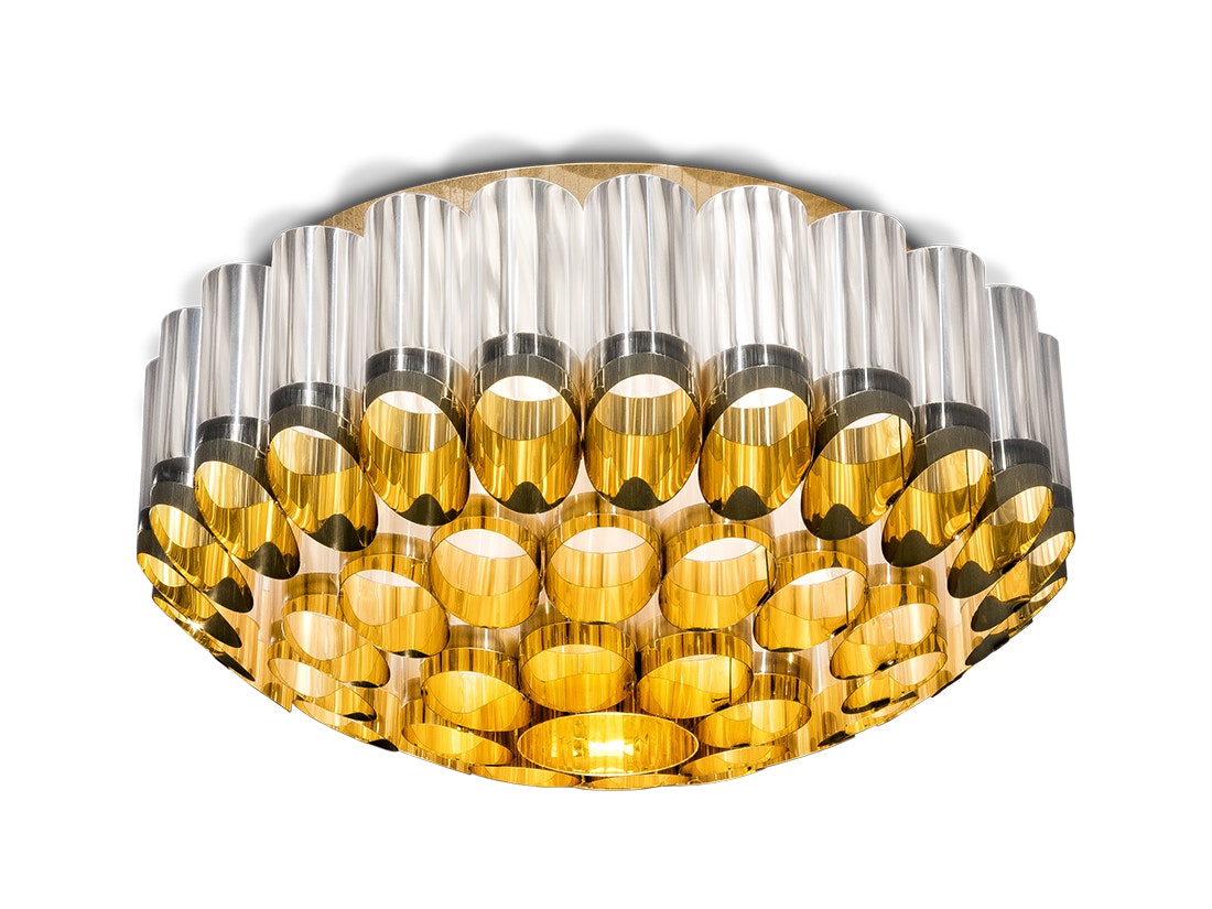 Плафон SLAMP ODEON 65 златен